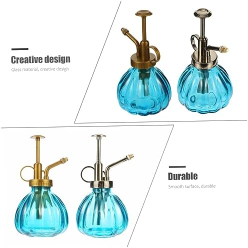 Vintage Glass Plant Mister Spray Bottle Set of 2 for Home Garden - Image 4