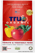 True Organic Tomato & Vegetable Food – Organic Fertilizer for Superior Harvests with 6% Calcium – 12lb Bag Covers 210 sq. ft. by True+Organic