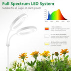Aumtrly Large Plant Grow Light Indoor, 2 Head Full Spectrum, with 68" Stand - Image 3