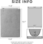 Kante Modern Home Minimalist 16" Tall Pale Gray Concrete Tall Planter - Image 2