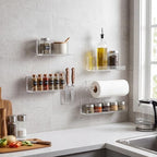 Blulu 12 Packs Multiple Sizes Acrylic Floating Shelf Wall Mounted Invisible Acrylic Shelf Ledge Floating Bookshelf for Living Room Office Bedroom Bathroom Kitchen Decoration Space Saving (Clear) - Image 6