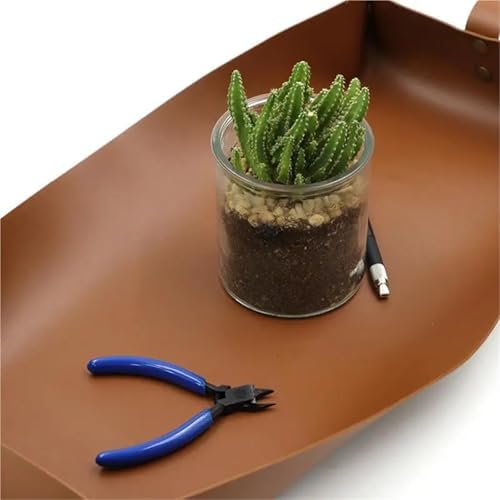 2 PCS Plant Repotting Pad Waterproof Flower Transplanting Pot Foldable Garden Working Mat Balcony Succulents Planting(Black) - Image 4