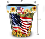 Briarwood Lane Summer Planter 11.75 x 11 x 11 American Sunflowers Medium - Image 2