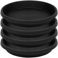 NIMYAU 4 Pack Plant Saucer 16 Inch, Durable Large Deep Plastic Plant Trays for Pots, Plant Water Catcher Tray for Plants, Flower Pot Saucers, Plant Saucers for Indoors Outdoor by NIMYAU