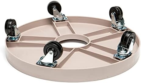 DeVaultEnterprises Devault 16 Inch Plant Dolly Multi-Pack, Heavy Duty Rolling Plant Caddy with Wheels for Large Pots and Planters, 500 lb Capacity, Made in USA (3, Gray Mist) - Image 5