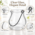 Cabilock 8-Piece Hanging Glass Terrariums for Air Plants and Tea Lights - Image 5