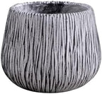 Flower Pot Fibreglass Flower Pots with Drainage Holes Textured Planter for Indoor and Outdoor Use Large Calibre Flower Container Planter by Unknown