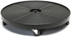 DeVaultEnterprises Devault 23.5 Inch Plant Dolly Multi-Pack, Heavy Duty Rolling Plant Caddy with Wheels for Large Pots and Planters, 500 lb Capacity, Made in USA (3, Black) by Unknown