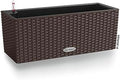 Lechuza BALCONERA Cottage 50 Mocha, Self-Watering Window Box (Railing Planter), H7.5 L19.7 W7.5 in by LECHUZA