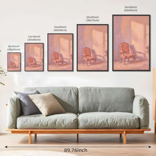 Impressionist Interior Wall Art, Black Framed Cozy Armchair Print - Image 3