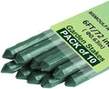 Garden Stakes 6ft, Metal Plant Stakes 6Feet for Gardening and Farm, 72" Plastic Coated Plant Support for Tomato, Cucumber, Bean, Flower, Potted and More Climbing Plants by BSMOULFA