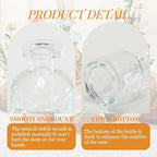 Mini Bud Vases As Wedding Centerpieces for Tables,Clear Bud Vases for Flowers,Small Flower Vases Suitable for Birthday Party,Anniversary,Wedding Reception,Baby Shower (Clear, 12 PCS) - Image 7