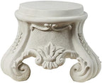 Design Toscano KY0631 Rococo Sculptural Plinth,Faux Stone Finish by DesignToscano