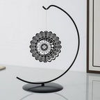 3 Pieces Black Metal Display Holder for Succulents Glass Globes and Decorative Items Indoor Outdoor Use Terrariums Styles Lights and Decorative Accent in Any Room - Image 4