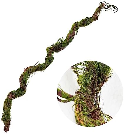 74.8" Thick Fake Tree Trunk Branches Wall Moss Twig Hanging Vine by CONGZHANHH