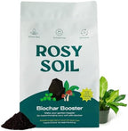 Rosy Soil Biochar Booster, Biochar Soil Amendment, 8 Quarts by RosySoil