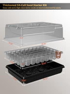 54-Cell Seed Starter Tray with Full Spectrum Grow Light (2) - Image 7