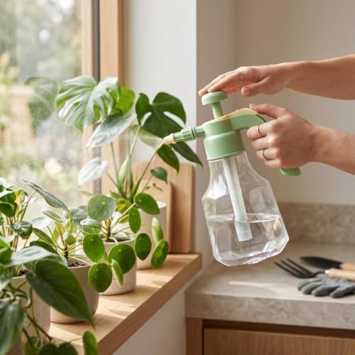 Asixxsix 1.5L Water Spray Bottle, Adjustable Nozzle - Image 2