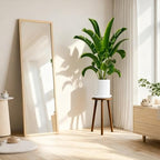 5-Pack Wood Plant Stands Indoor, Single Plant Stand for 6-22 Inch Pots, Mid-Century Modern Plant Stool, Tall Plant Stand for Large Plants Perfect Fit for Living Room, Balcony, Office(Dark Brown) - Image 6
