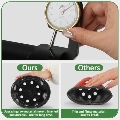 RooTrimmer 4/6/8 Inch Black Plant Nursery Pots, 15 Pack, Thickened Plastic with Drainage Holes, Indoor/Outdoor - Image 5