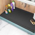 TigeJoy Under Sink Mats for Kitchen Waterproof 28" x 19", Cabinet Liner by TigeJoy