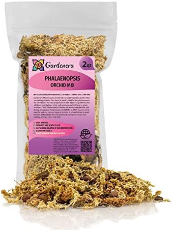Gardenera Premium PHALAENOPSIS Imperial Orchid Potting Mix - Hand Mixed in Small Batches | Great for Phalaenopsis of All Kinds - 4 Quart Bag - Image 2