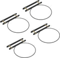 No-Drill 6“ Railing Plant Holder Stainless Steel 6in 4-Pack by Vercome