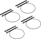 No-Drill 6“ Railing Plant Holder Stainless Steel 6in 4-Pack by Vercome