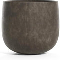 Mondo Round Indoor/Outdoor Planter, 42x40in River Stone by Cosapots