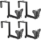 VIVIKEN Planter Box Bracket, Adjustable Window Box Holder with Butterfly by VIVIKEN