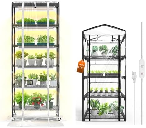Bstrip Indoor Greenhouse with Grow Light Bundle by Bstrip