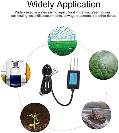 Soil Moisture Meter Digital Plant Temperature Soil Moisture Sensor Humidity Test Meter Plant Accessories Indoor for Gardening Farming and Outdoor Plants - Image 2
