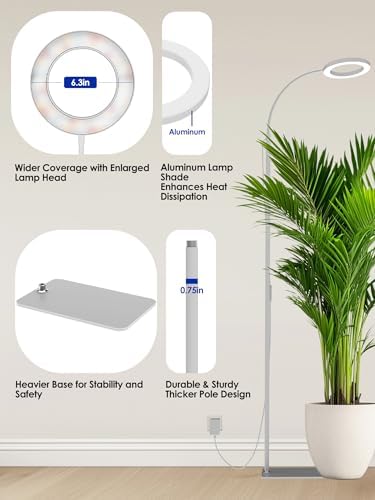 Grow Lights for Indoor Plants, Full Spectrum LED Plant Light with Stand - Image 6