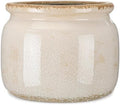 7.7″ Large Vintage Ceramic Plant Pot Pure Beige Rustic Planter with Ice Crackle Glaze & Drainage Hole for Indoor Outdoor Plants Farmhouse Home Kitchen Office Decor Gift for Women Teacher by Unknown