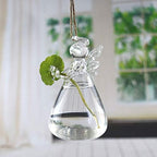 Sziqiqi Glass Guardian Angel Hanging Bud Vase, Plant Containers, 12Pcs - Image 4