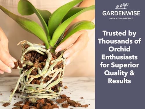 GARDENWISE Premium Orchid Bark for Potting Mix – Ready-to-Use Pine Bark for Indoor Plants, Orchid Repotting & Soil Mix Creation, Ideal Orchid Medium (10 quarts) - Image 5