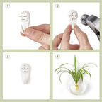 Mkono Wall Hanging Planter Propagation Station Glass Tubes Flower Vase for Hydroponics Plants, Bathroom, Home Office Living Room Decor Gift - Image 6