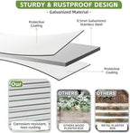 Raised Garden Bed, 8x2x2ft, Silver - Image 3