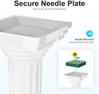 Roman Columns Wedding Stand Roman Pillar Plant Stand Plastic Greek Column Statue Pedestal Flower Pot Holder Decor, Wedding Event Party Elegant Decorative Column (White, 4Pcs, 11.4x31.5 Inch) - Image 7