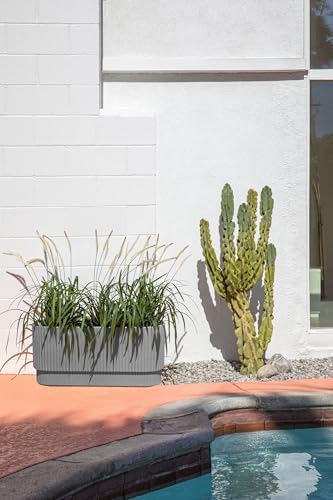 Veradek Demi Series Long Planter - Wide Outdoor Planter - Image 5