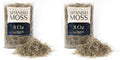 Royal Imports Preserved Natural Spanish Moss, Fresh Dried Shredded Loose Chunks, 8 Oz Bag (Pack of 2) by RoyalImports