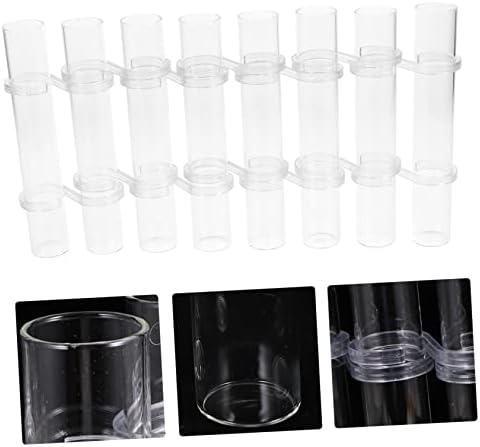 Modern Glass Tube Vase Set for Flower Decor Plant Propagation s Hooks Tube Vases - Image 7