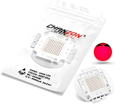 CHANZON High Power Led Chip 100W Deep Red Plant Grow Light 650nm - 660nm - Image 6