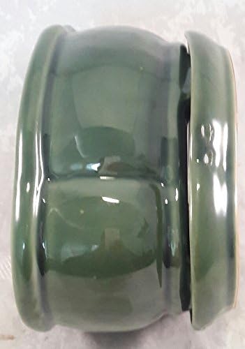 Bonsai Tree Pot creative design green 6 Inch Bonsai Pots with Trays- unique from Jmbamboo - Image 3