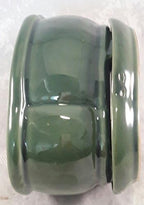 Bonsai Tree Pot creative design green 6 Inch Bonsai Pots with Trays- unique from Jmbamboo - Image 3