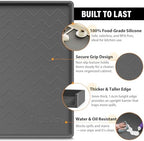 TigeJoy Under Sink Mats for Kitchen Waterproof 34" x 19", Cabinet Liner - Image 3