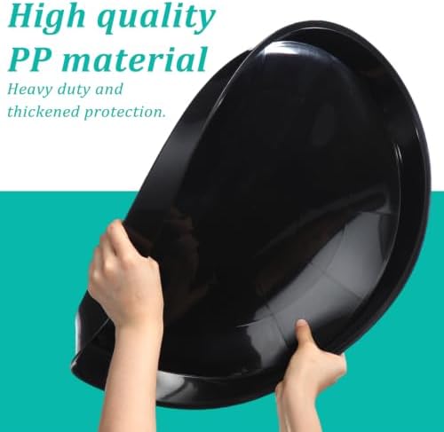 Eccliy 10 Packs 20 Inch Plastic Large Plant Saucers Heavy Duty Planter Trays Jumbo Flower Pot Saucers Plastic Water Trays for Indoors and Outdoors - Image 4