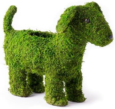 Deco Moss Animals, Puppy, 13in by SuperMoss