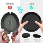 6 Pack Plant Saucer 12 14 16 18 20 22 Inch Plastic Plant Tray, Sturdy and Durable Flower Pot Container Accessories Plant Pot Saucers for Indoor and Outdoor (16 Inch, Black) - Image 3
