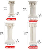 Magnesium Oxide Greek Column Pedestal, Roman Style Pillar(73.5cm-28.9in) - Image 2